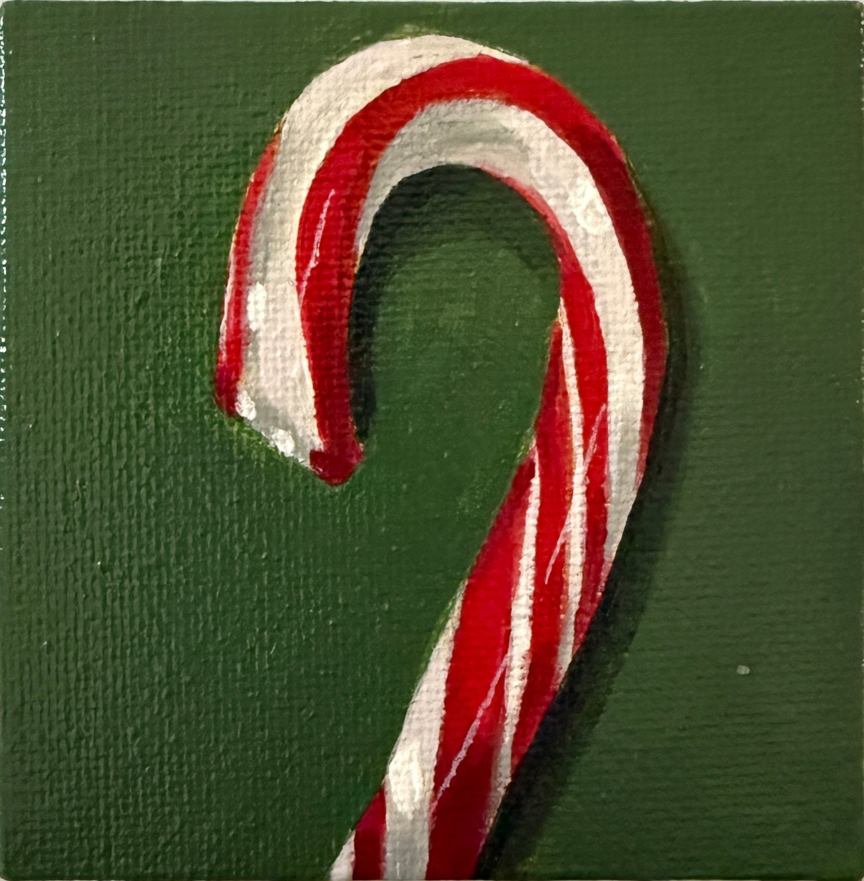 Candy Cane shown in the Holiday Mantel